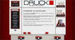 Desktop Screenshot of druckbar-giessen.de