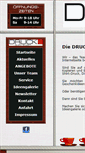 Mobile Screenshot of druckbar-giessen.de